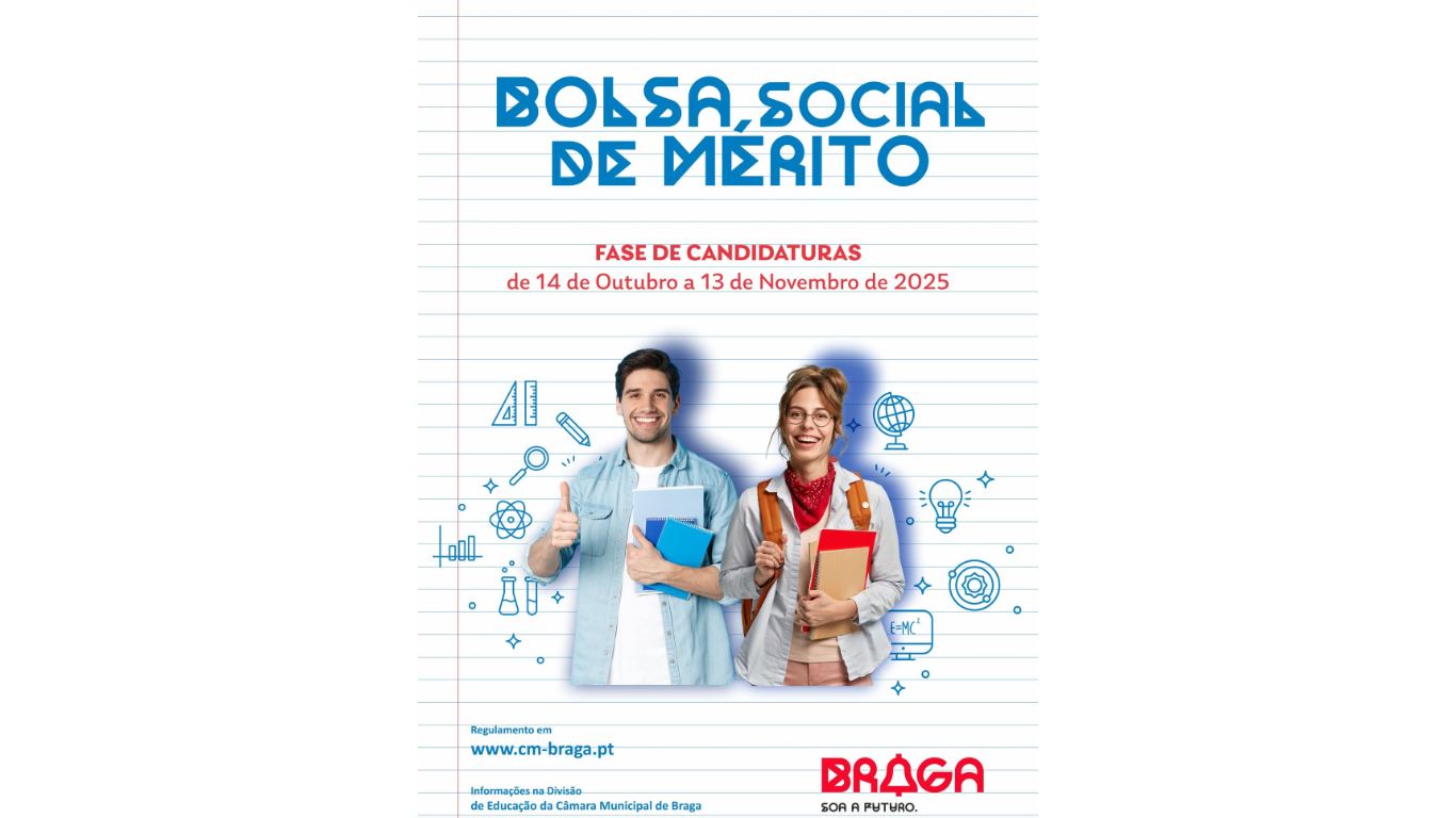 Bolsa Social de Mérito - Período de Candidaturas