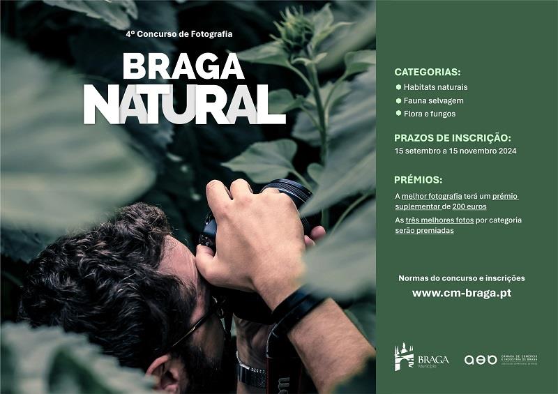 Abertas inscrições para Concurso de Fotografia “Braga Natural”