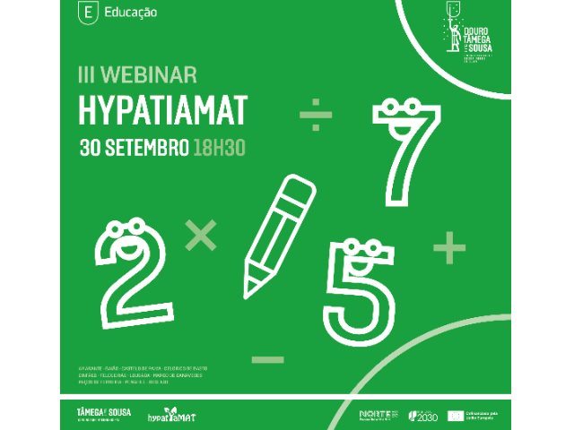 Webinar sobre a Plataforma Hypatiamat para a comunidade educativa