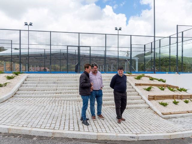 Intervenção na cobertura do polidesportivo de Lousa quase concluída