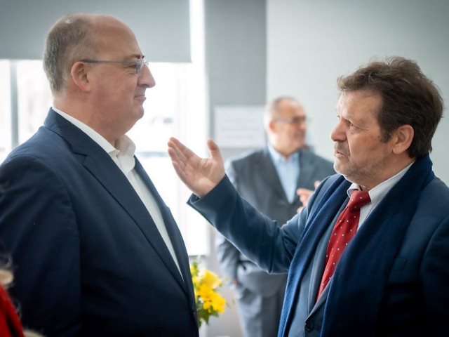 Visita do ministro da Agricultura e Mar à Escola Bartolomeu Dias