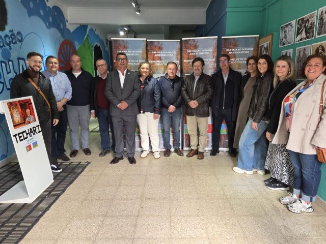 Vereador António Marcelino marca presença em inauguração de exposição