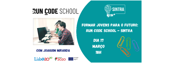 Formar Jovens para o Futuro: Run Code School - Sintra 