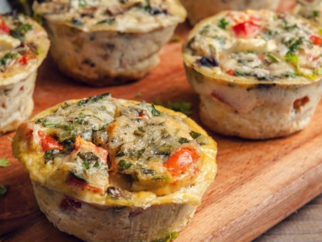 Receita saudável da semana - Muffins de hortícolas