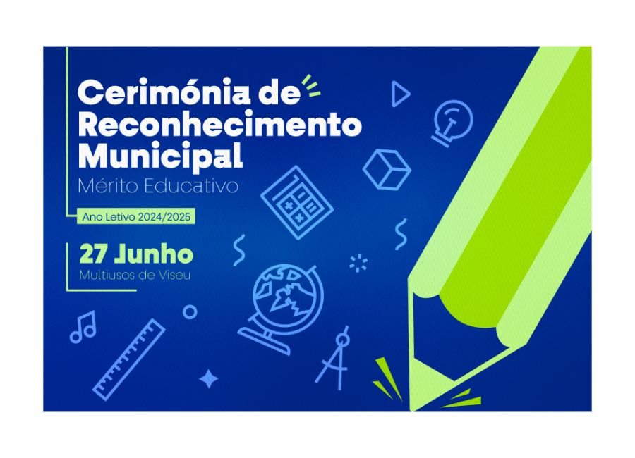Cerimónia de Reconhecimento Municipal por Mérito Educativo acontece este sábado, no Multiusos de Viseu