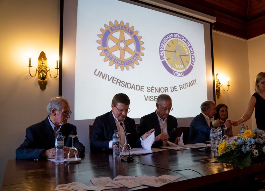 Município ajuda à instalação da Universidade Sénior do Rotary Club de Viseu