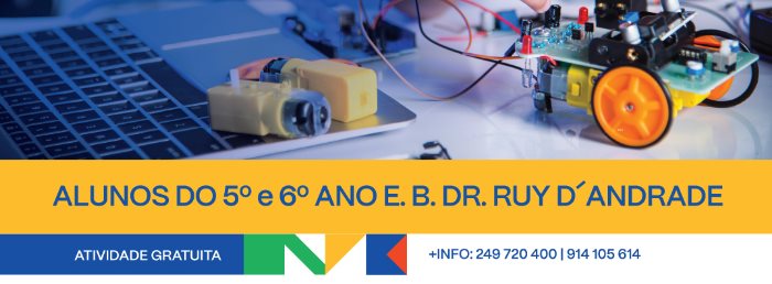 Educação | Oficina de Robótica com Arte | Abertura de inscrições para 5º e 6º ano | EBDRA