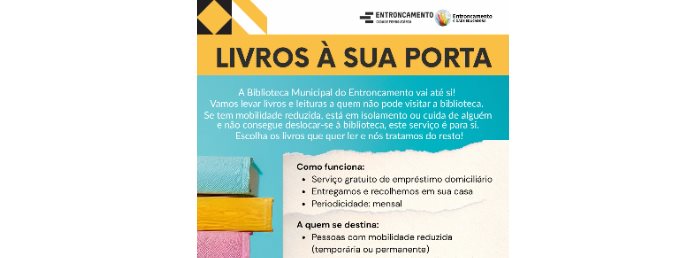 Livros à sua Porta | Biblioteca Municipal do Entroncamento