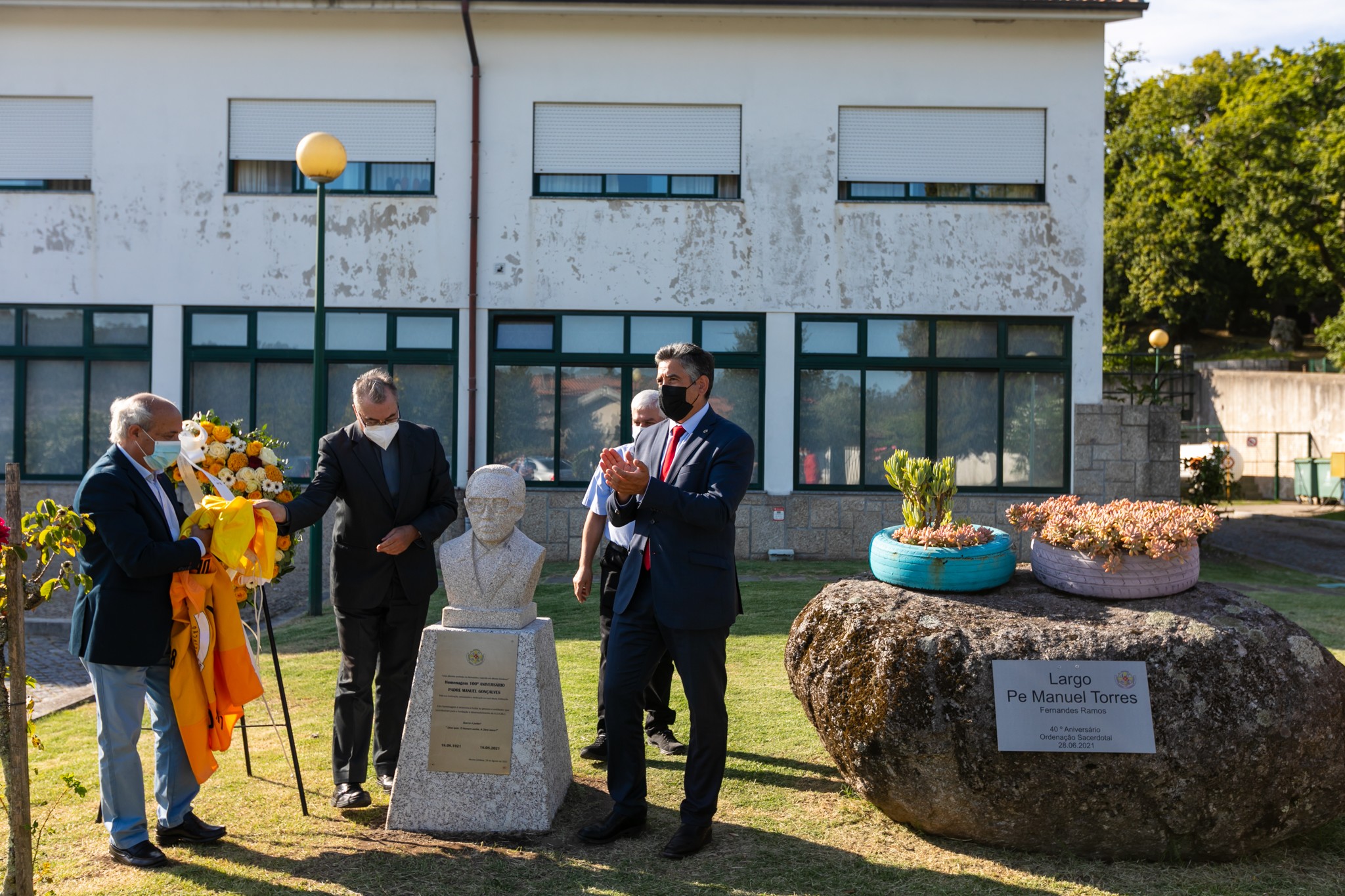 Padre Manuel Gonçalves homenageado no dia do 100º aniversário