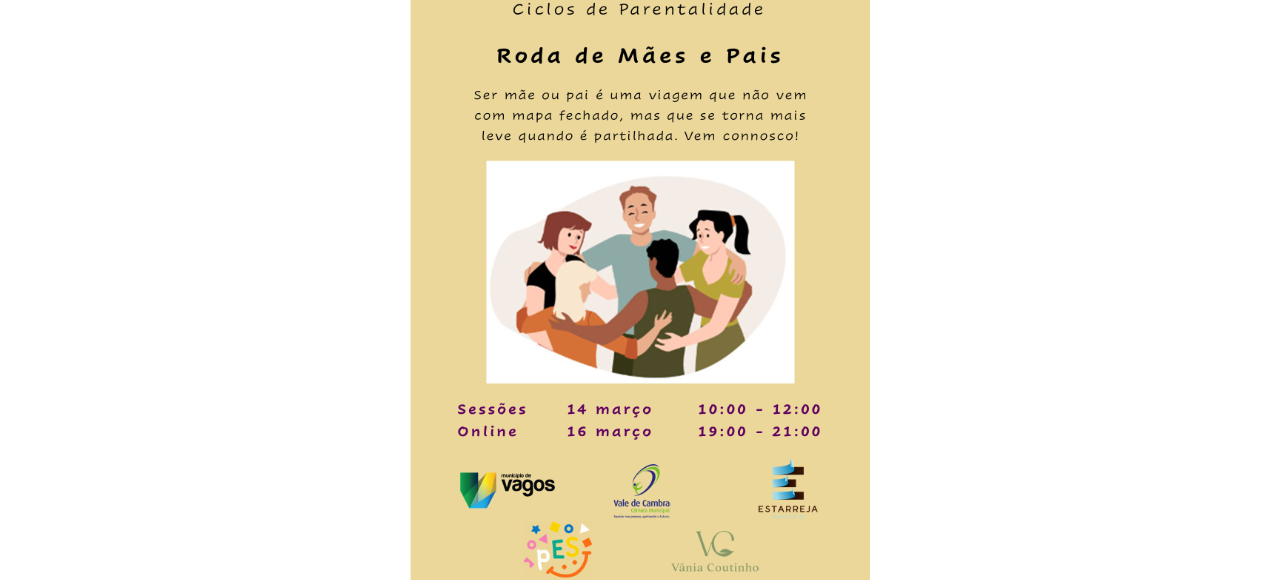 Ciclos de Parentalidade – Roda de mães e de pais – março 2026