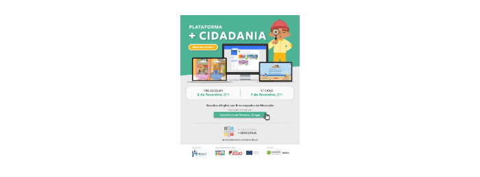 Plataforma +Cidadania - Sessões para Encarregados de Educação