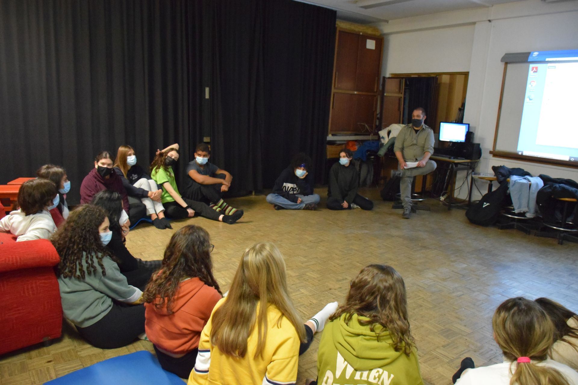 Artes à Escola recupera sessões interrompidas pela pandemia