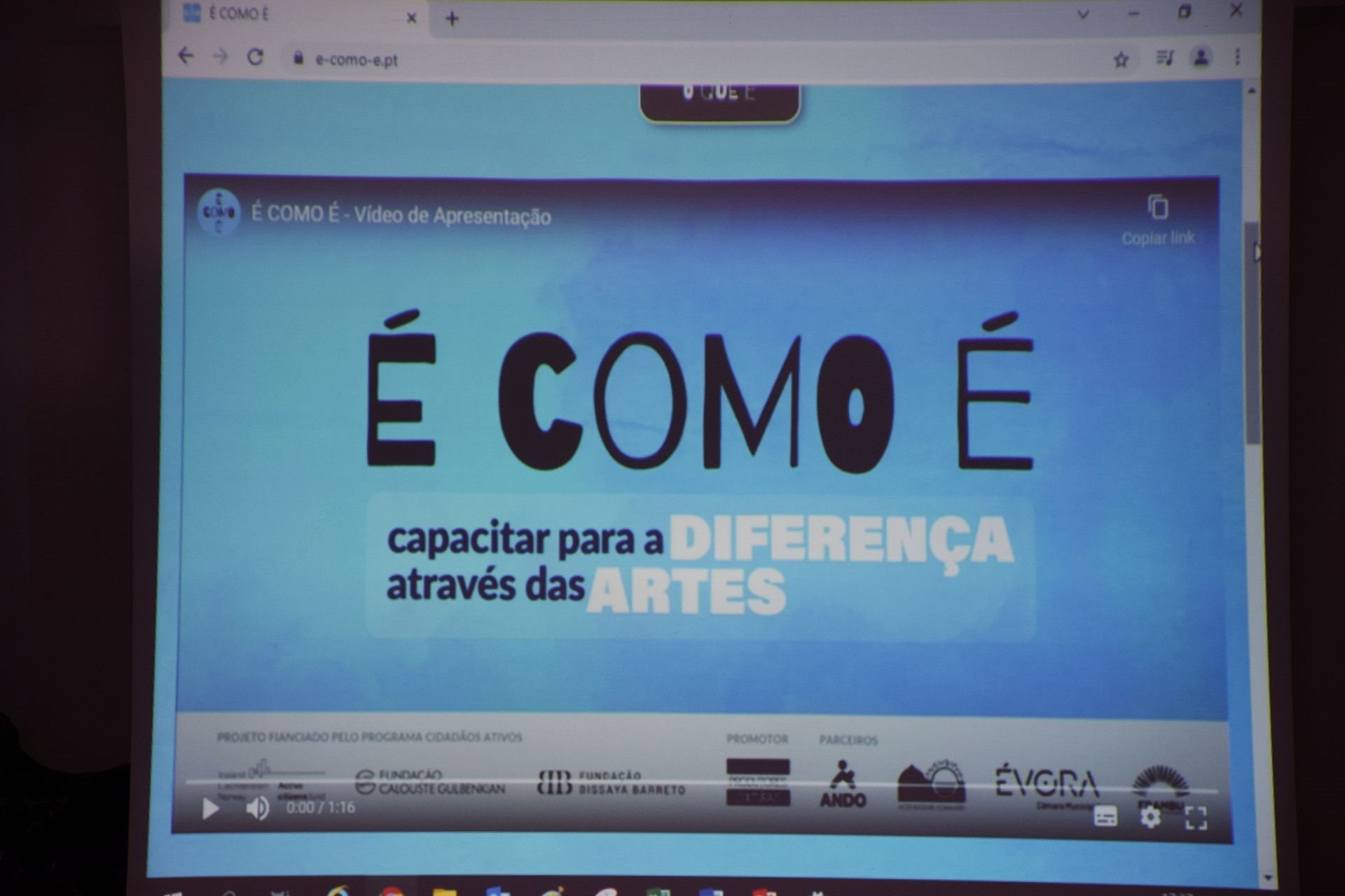 Projeto É COMO É foi apresentado na Ludoteca de Évora